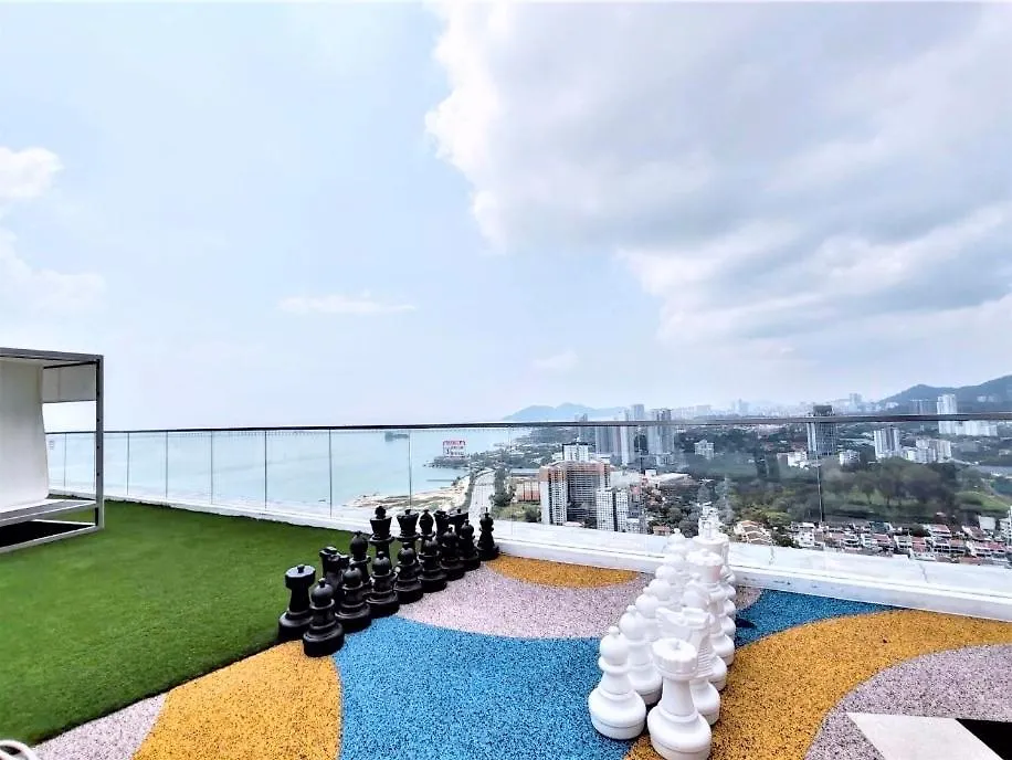 Infinity Pool, Urban Suites, Georgetown, 2 Car Parks By Star Home 0*, Джорджтаун Малайзия